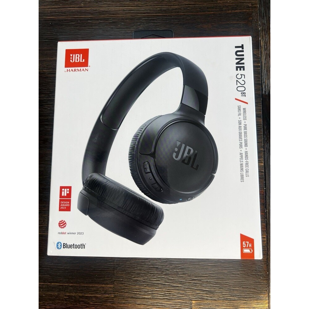 JBL Tune 520BT Wireless Bluetooth On-Ear Headphones With Built-In Microphone NEW - Picture 6 of 12